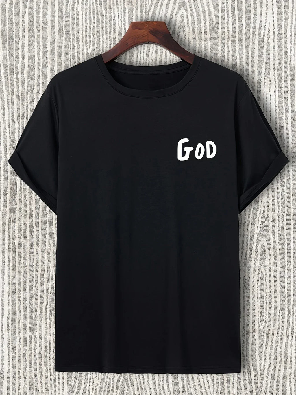 Christian God Printed T-shirts for Men High Quality 100% Cotton O-neck Short Sleeve Tops Spring Summer Daily Casual Fashion Tees