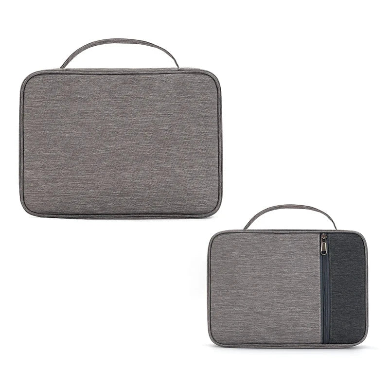 Bible Cover, Carrying Book Case Church Bag Bible Protective with Handle and Zippered Pocket, Gift for Mother Lady Women Men Abide & Adorn Treasures