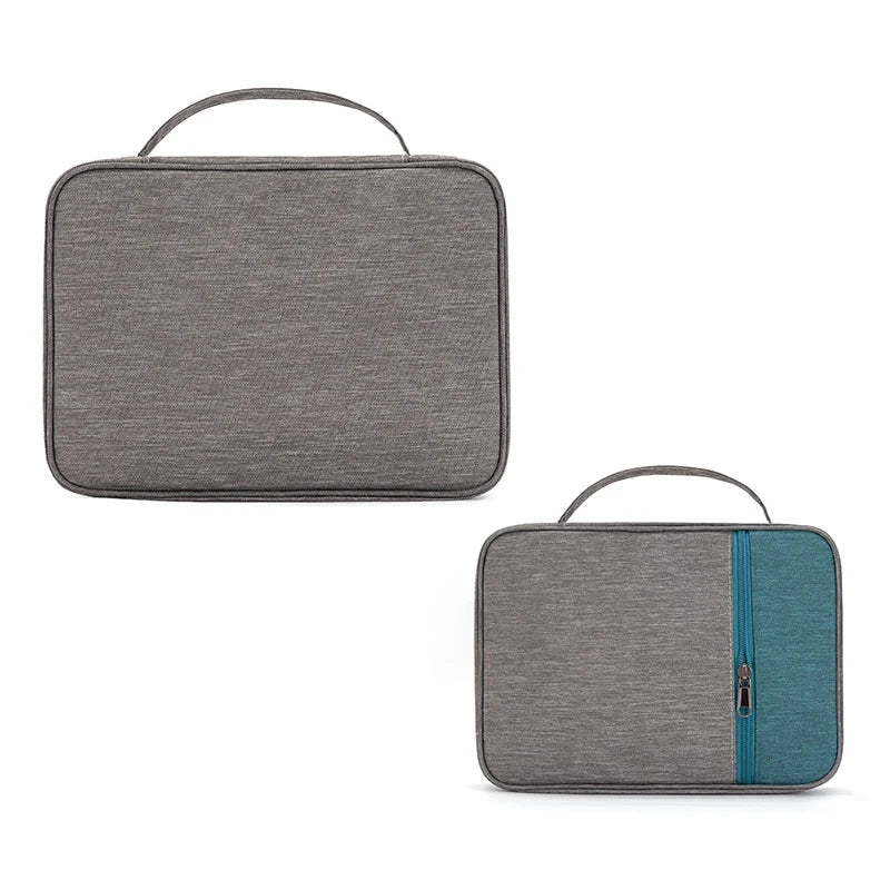 Bible Cover, Carrying Book Case Church Bag Bible Protective with Handle and Zippered Pocket, Gift for Mother Lady Women Men Abide & Adorn Treasures